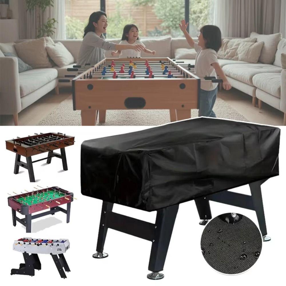 210D Oxford Cloth Football Table Cover Black Furniture Protection Case Game Table Shield Indoor