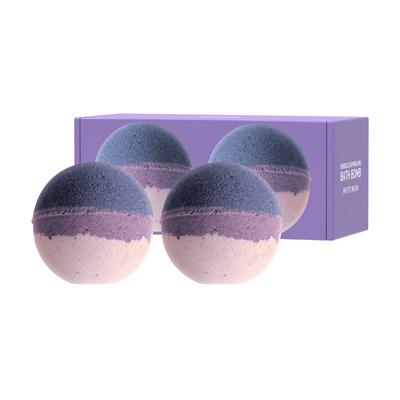 Kundal Bubble & Sparkling Bath Bomb White Musk 2 Pieces/4 Pieces Set