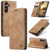 S24FE Magnetic Flip Leather Phone Case For Samsung Galaxy S24 FE S24Plus Capa Credit Card Slot Wallet Cover For Galaxy S24 Ultra