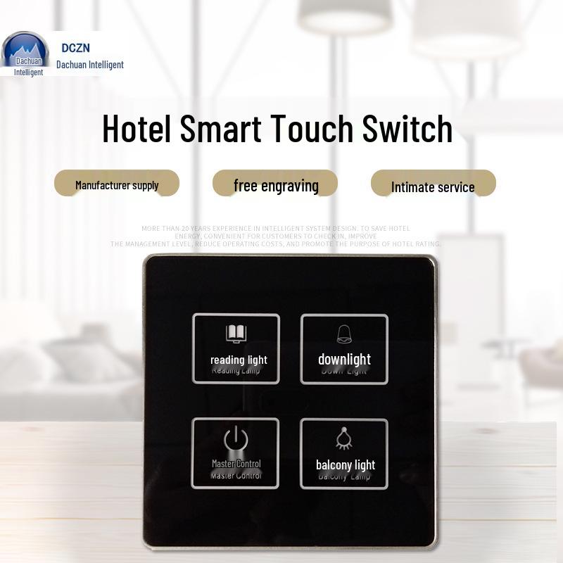 Dachuan Smart Hotel Wall Security Touch Switch DCZN-680018