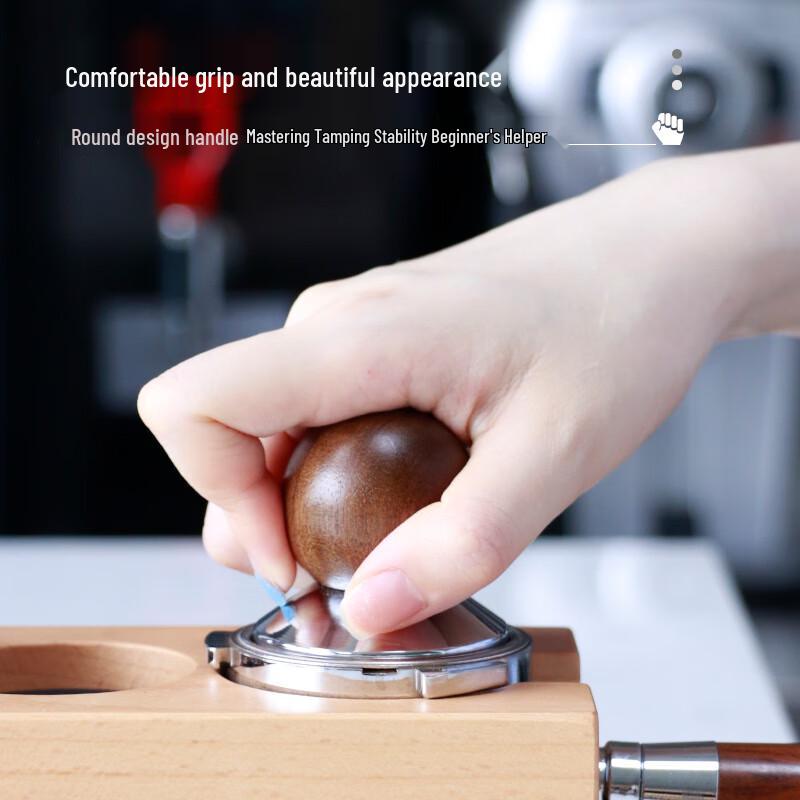 53mm Wooden Handle Coffee Tamper (2-Pack)