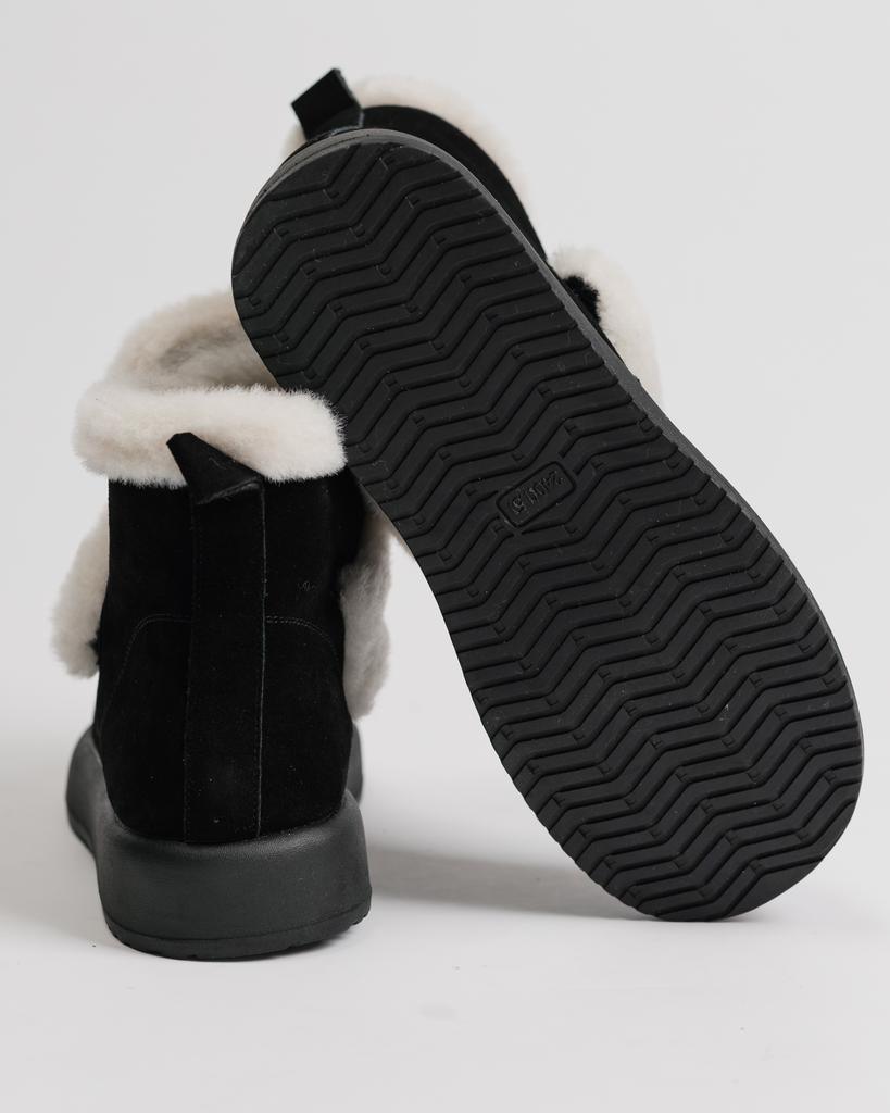 Women's Uggs Allsy 85913 36 Black Suede Wool