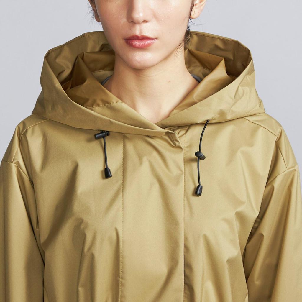 Compact Aquablock and Kelp Size M Raincoat, Water-Resistant, Breathable, Water-Repellent, B2MEC260, Women's, Beige,
