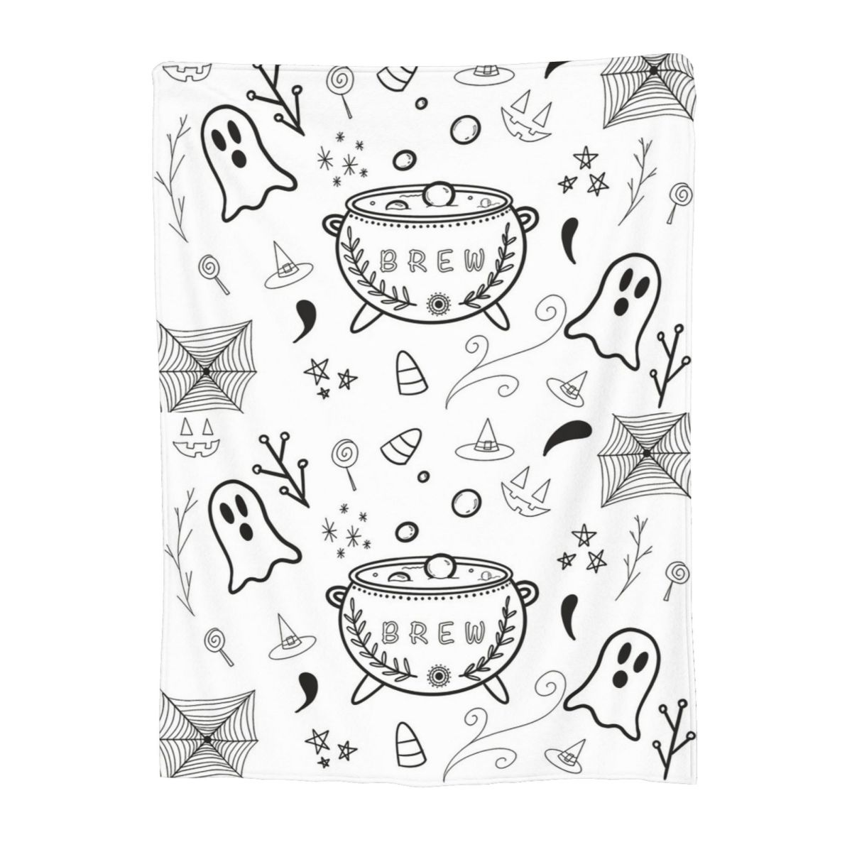 

Witchy Folk Blanket Fleece Sofa Throw Blanket Portable for Home Bedroom Outdoor Throws Bedspread Quilt 30x40in