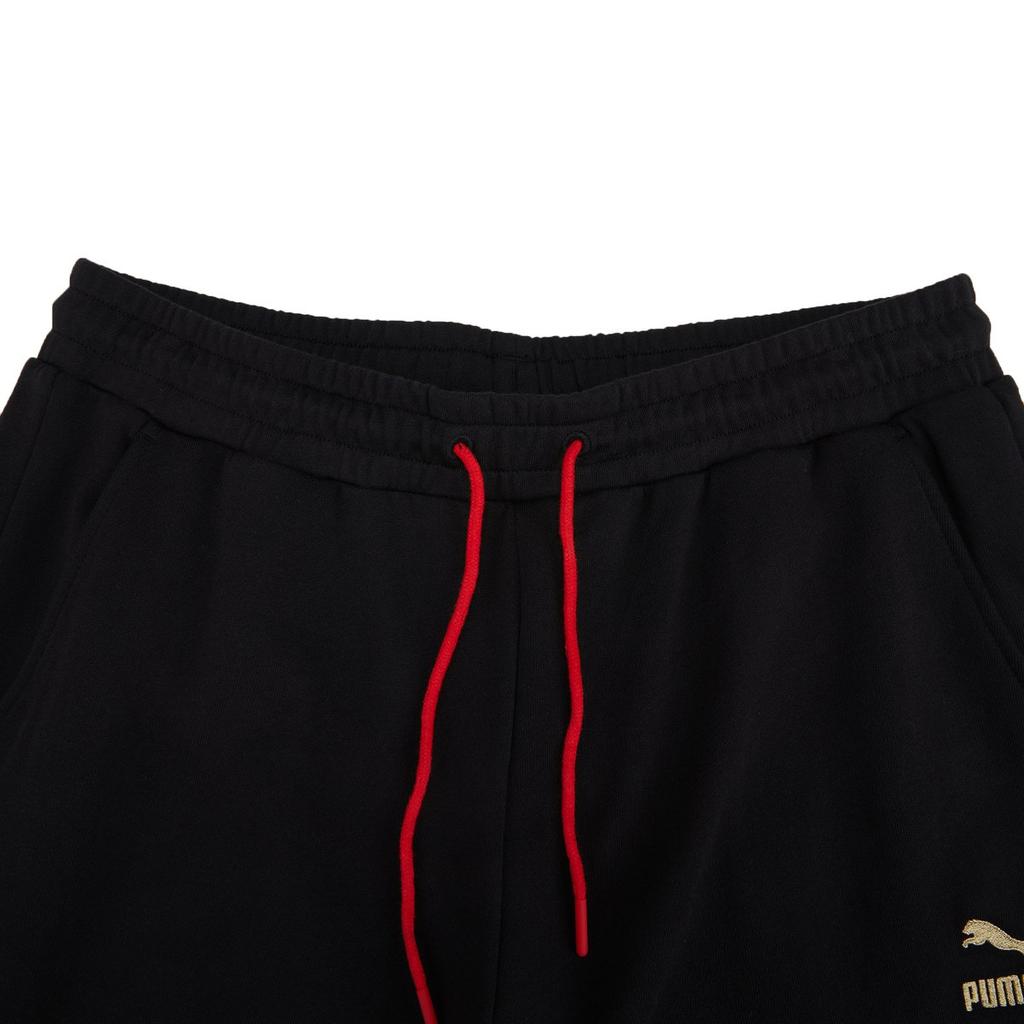 Puma תחתונים לגברים עם שרוך שרוך בצבע אחיד שחור 536575-01