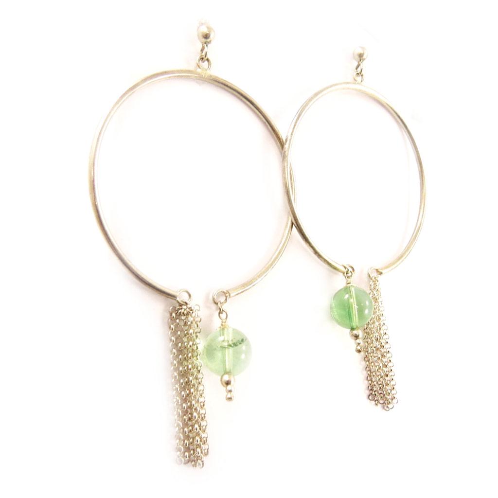 Les Trésors De Lily [D0097] - BO Argent 'Zena' Fluorite