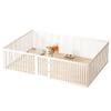 Super High 90cm Pet Fence with Large Buckle for Medium to Large Dogs - Resin Dog Cage Fence for Home Use