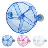Challenging Acrylic Birds Foraging Wheels Rotate 5 Compartments Parrot Puzzle Feeder Parrot Food Box Parrot