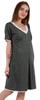Inkmeso Solid Nightgown Dress For Women Nightwear Lace Short Sleeve Loungewear