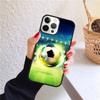 Football Field Green Phone Case for iPhone 17 Air 16 PRO MAX 15 14 PLUS 12 11 13 Back Cover Fundas Shell Coque