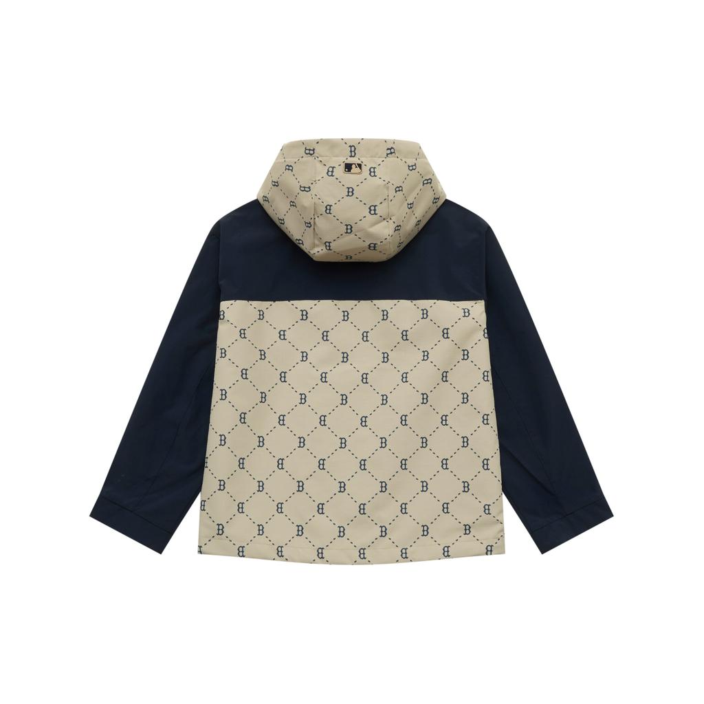 New MLB MONOGRAM Collection Boston Red Sox 25FW Jacket Unisex Standard Sand 3AWJM0154-43SAS