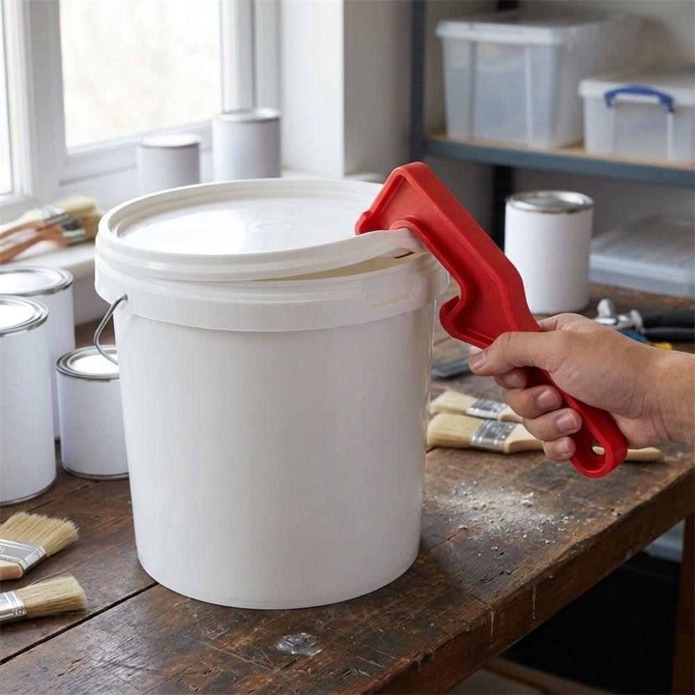 6pcs Effortless Opening Plastic Bucket Opener PVC Paint Can Opener Bucket Lid Opener Garage