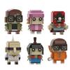 Anime Series Thief Master Cartoon Character Building Blocks MOC Brickheadz Daddy Square Head Assembly Model Puzzle Kids Toy Gift