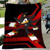 Sonic The Hedgehog Printed Blanket Cozy Warm Throw Blanket For Bedroom Living Room Bed Office And Travel