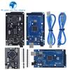 TZT MEGA2560 MEGA 2560 R3 (ATmega2560-16AU CH340G) Placa de desenvolvimento AVR USB MEGA2560 para arduino