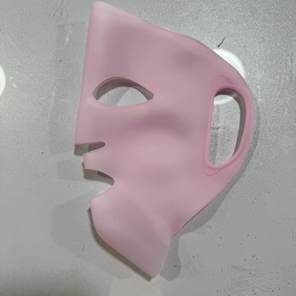 1PC 3D Silicone Mask Mask Auxiliary Artifact Anti-moisture Evaporation Moisturizing Facial Beauty Mask Anti-slip Hanging Ear Type
