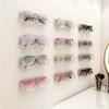 Glasses Holder Stand Wall Mounted Creative Glasses Sunglasses Storage Rack Bathroom Accessories Wardrobe Decoration