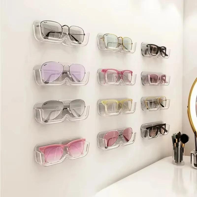 Glasses Holder Stand Wall Mounted Creative Glasses Sunglasses Storage Rack Bathroom Accessories Wardrobe Decoration