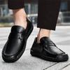 Size 48 Men's Shoes High Quality Handmade Leather Men's Shoes Cozy Slip on Flats Men Loafers Outdoor Casual Shoes Zapatos Hombre