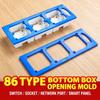ABS 86 Switch Box Opening Jig With Level Electrical Socket Hole Position Tool  for Electrician