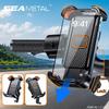 SEAMETAL Motorcycle Phone Mount Shockproof Bike Phone Stand for Motorcycle Bicycle Handlebar Rotatable Phone Holder Ultra-Stable Holder