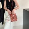 Fashionable Cowhide Crossbody Single-shoulder Women's Bag Genuine Leather Fashionable Pull-out Small Bag Casually