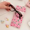 Sweet Cute Pencil Case Korean Style Lovely Eyeglasses Case Lightweight Lipstick Bag  Girls
