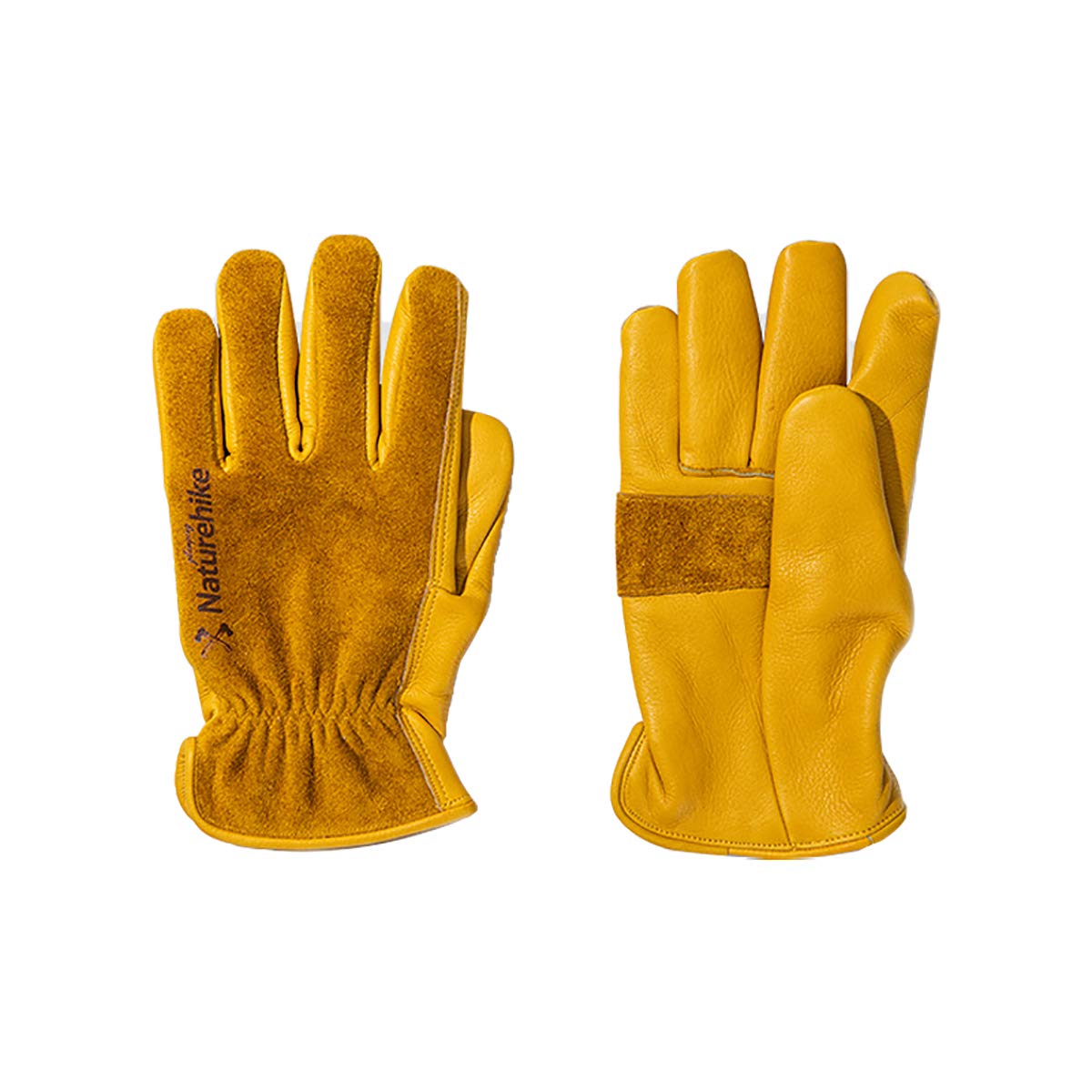 

Naturehike Cowhide Leather Gloves for Camping, Work, Outdoors, and Motorcycles, Warm, Windproof, Waterproof, and Flexible (XL)