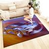 HD Racing Printed Carpet Anti Slip Living Room Rug, Sofa Mat & Chair Cushion Picnic Camping Lounge Mat for Home Decor