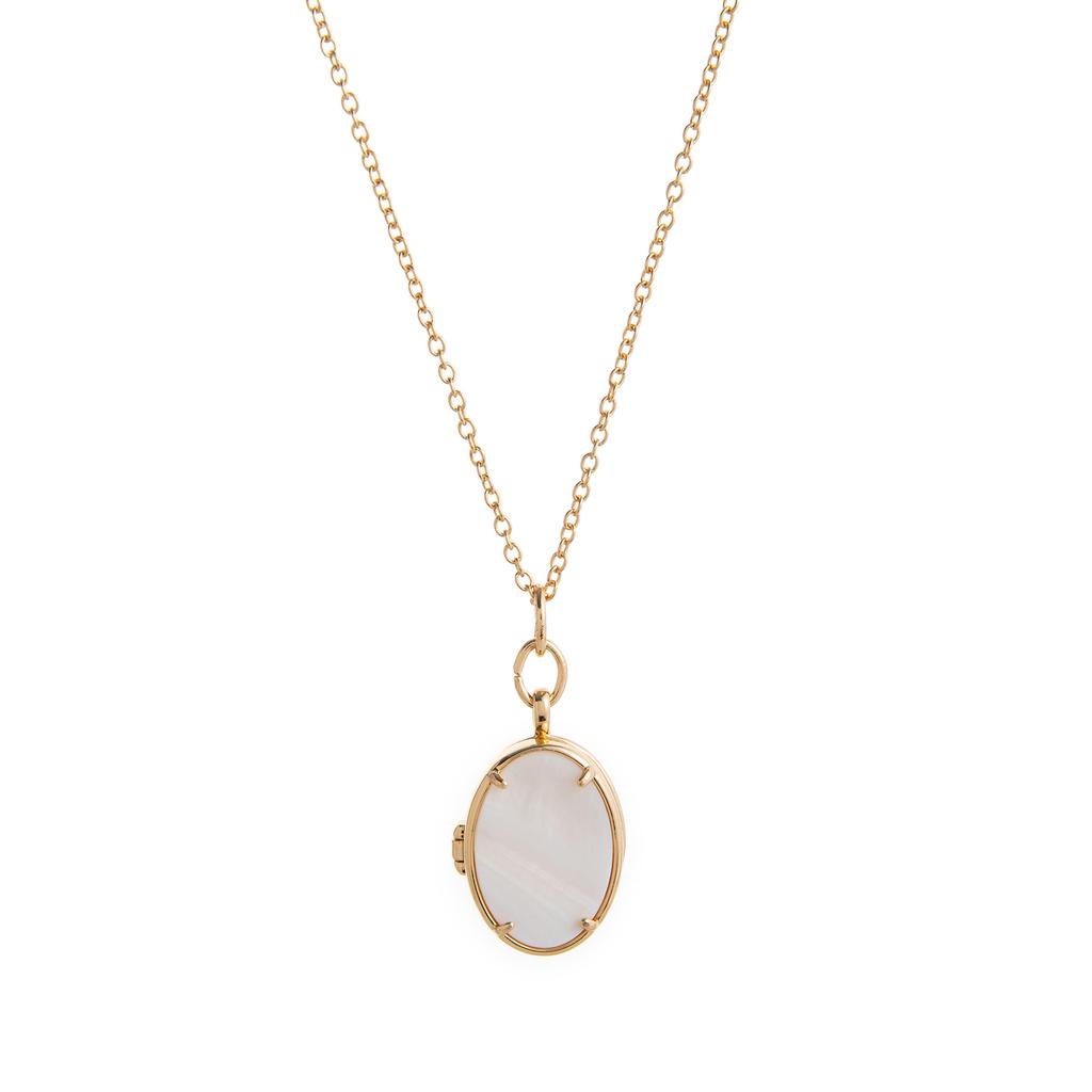 Retro Style Circular Opening and Closing Photo Album Mother's Day Gift Photo Box Oval Square Necklace Pendant for Women