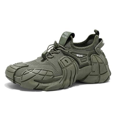 Herren Freizeitsportschuhe Mode neu große Größe dicksohlige Sneakers Herrenschuhe atmungsaktiv erhöhen Punk Schuhe Herren Slipper