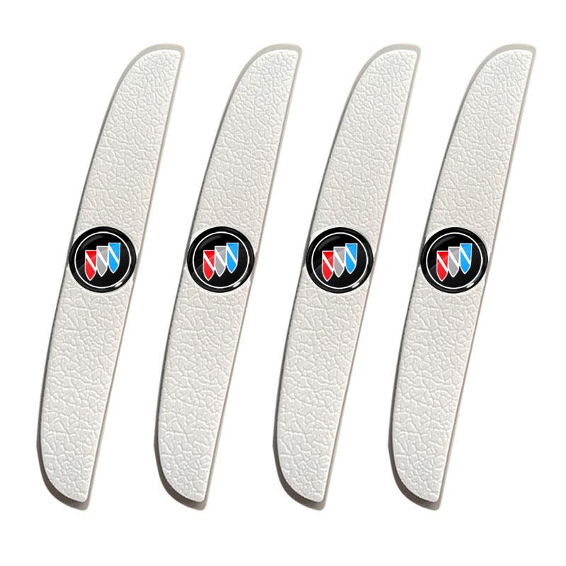 4Pcs Car Door Anti-Collision Strip Rearview Mirror Protection Sticker For Buick Verano Velite Lesabre Riviera Avenir GL6 GL8 Envision Excelle