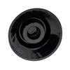 Musiclily Pro Reflector Metric Set for Electric Top of Knobs, 2mm, Volume/Two-Tone LP/SG Guitars, Black/Gold (Set 4)