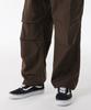 MUSINSA STANDARD Back Satin Parachute Cargo Pants [Brown]