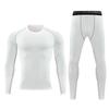 Breathable Quick-Dry Tight Long-Sleeve Running Set - Wear-Resistant Spring & Autumn Casual Sportswear