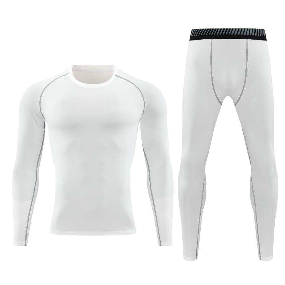 Breathable Quick-Dry Tight Long-Sleeve Running Set - Wear-Resistant Spring & Autumn Casual Sportswear