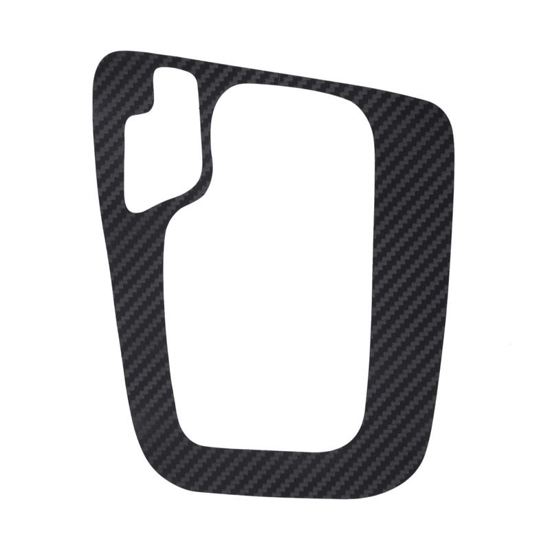 Copertura Pannello Centrale Leva Cambio Cruscotto Interno LHD Stile Fibra di Carbonio Nera 3D PVC Adatto per BMW Serie 3 E46 1998-2005 Nuovo