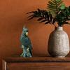 Parrot Statue Resin Animal Sculpture for Table Centerpiece Fireplace Cabinet Style A
