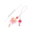 Clear Bead White Star Moon Cloud Cute Phone Charm Strap Keychain Cellphone Flower Lanyard Bag Earphone Camera Pendant