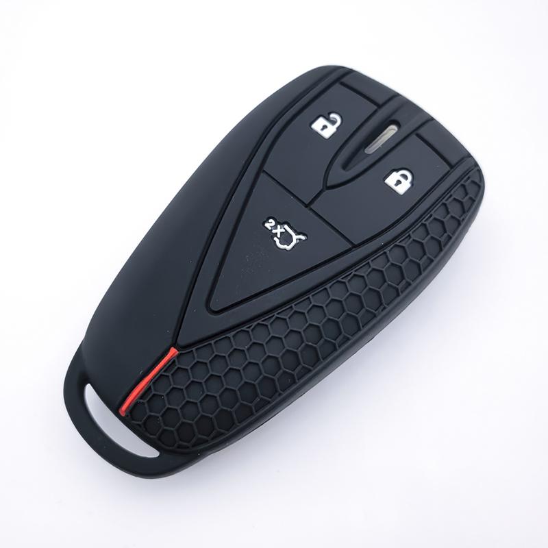 

Silicone Car Key Case Cover For Changan Cs35Plus Cs35 Plus Cs55 Plus Cs75 Plus Eado Uni-T Uni K Oushang X5 X7 Ev Key Chain