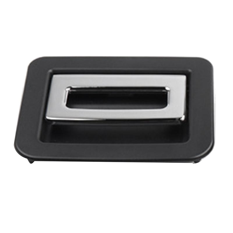 Car Trunk Liner Cover Handle Trunk Carpet Handle For Porsche Cayenne Panamera 2010-2016 Trunk Floor Handle Metal Parts Black