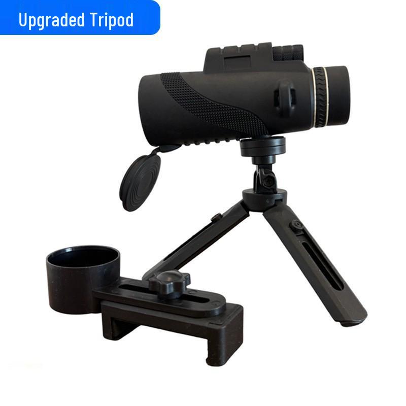 High-Definition Outdoor Monocular Telescope with Phone Photography for Concerts