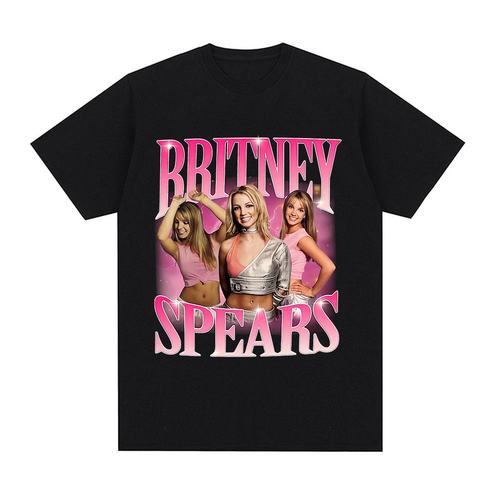 

Britney Spears Metal Rock Unisexs and Womens Graphic TShirts Fashion Hip Hop TShirts Extra Large Vintage Harajuku Cotton Top 4XL
