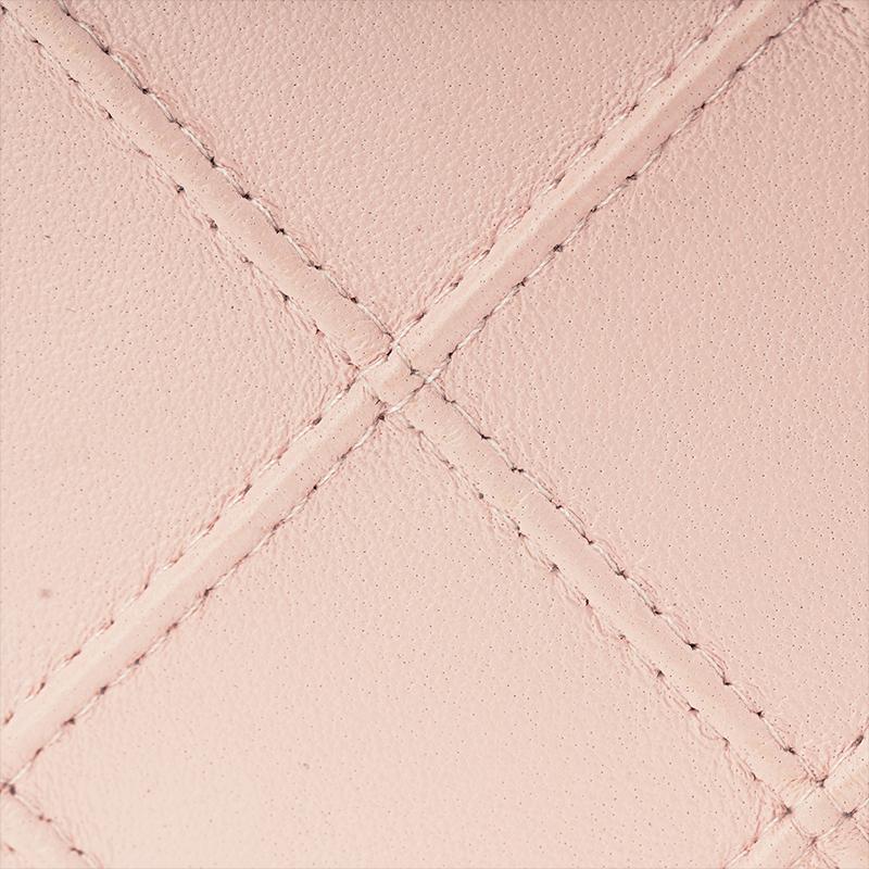 Tory Burch Fleming Flap Magnetic Snap Closure Leather Shoulder Crossbody Wallet Women Wallet Cotton-Candy-Pink 138853-651