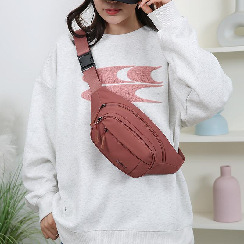 Sac de poitrine léger pour femmes, sac bandoulière pour la course à pied, sac pour téléphone portable, sac banane étanche pour sports de plein air et équitation