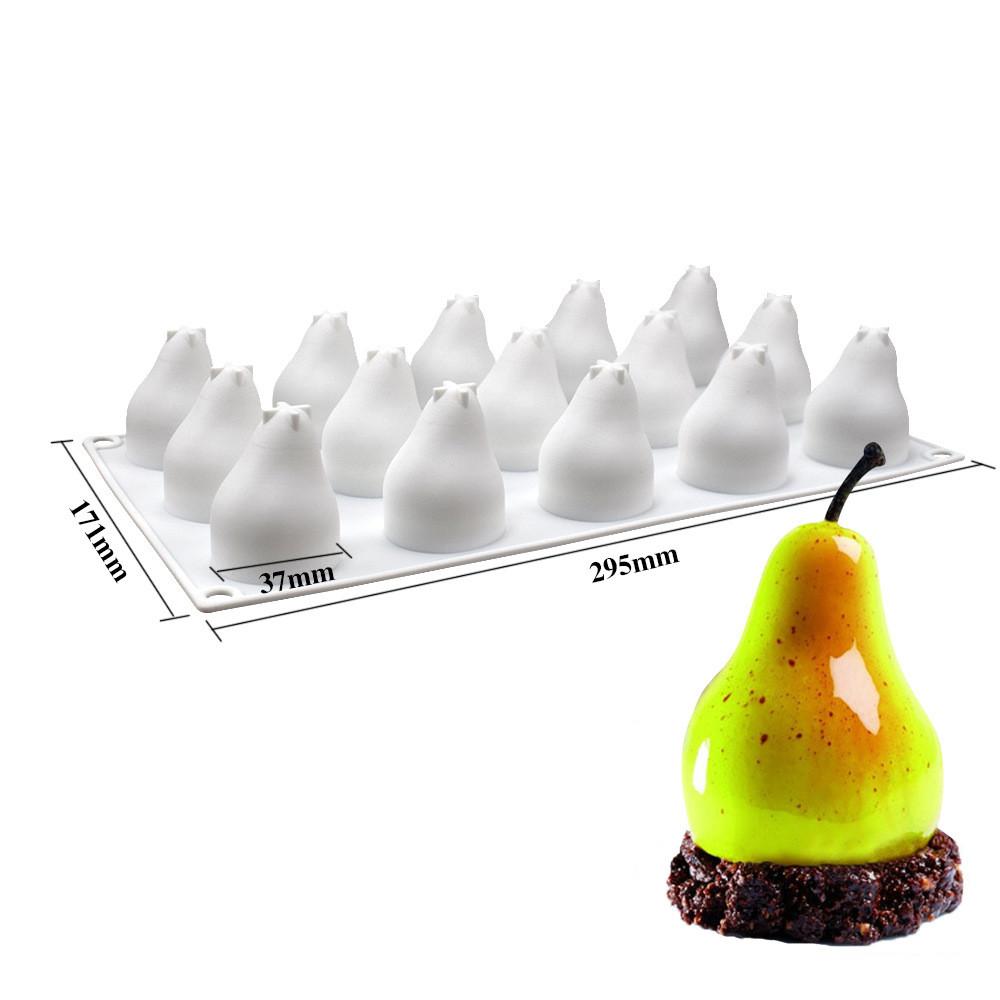 

Ананас Груша Персик Фруктова Серія Торт Силіконова Форма Манго Апельсин Випічка Мус Форма Полуниця Французький Десерт Мус Торт Форма
