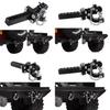 Reliable Adjustable Drop Hitch Receiver With Decorative Chain For 1/10 Rc Axial Scx10 Traxxas Trx4