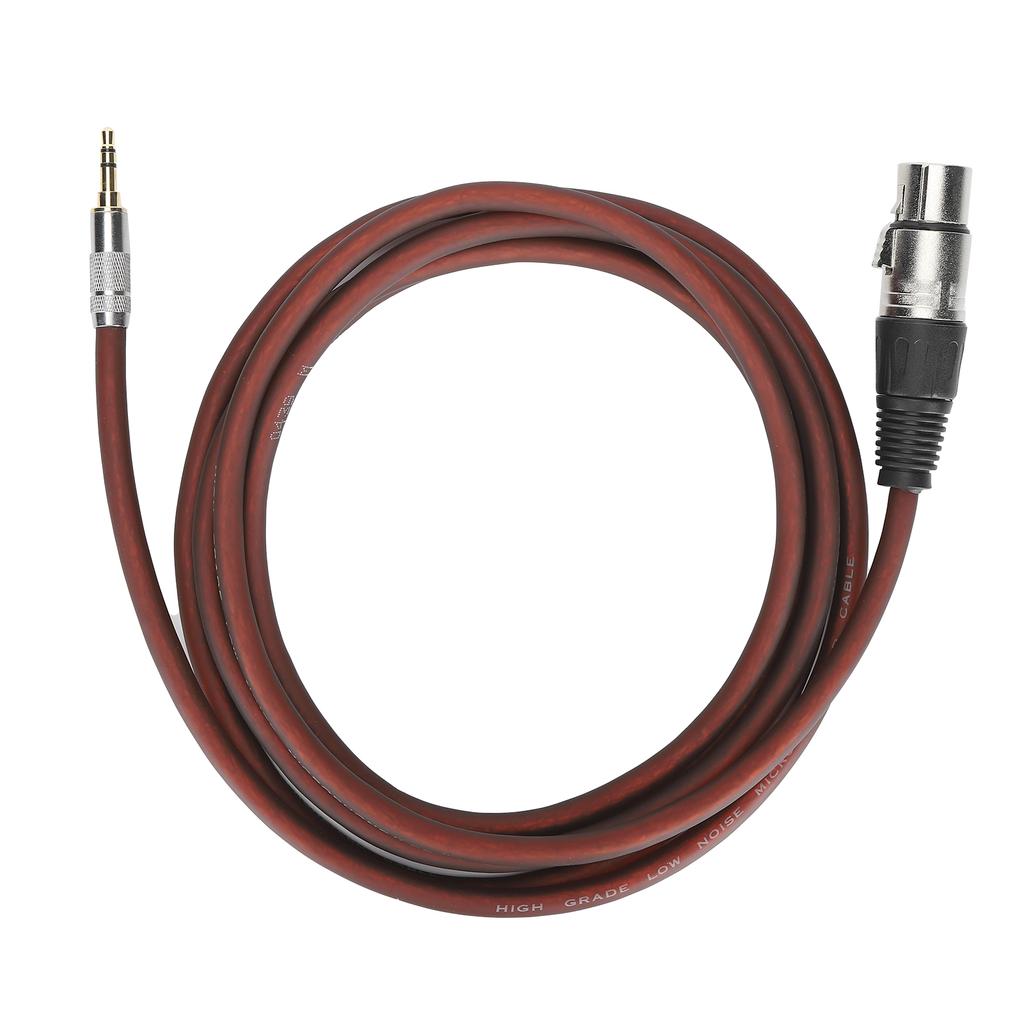 JORINDO XLR Female to 3.5mm Jack Balanced Signal Cable XLR to 1 8 Inch Microphone CableJD6020