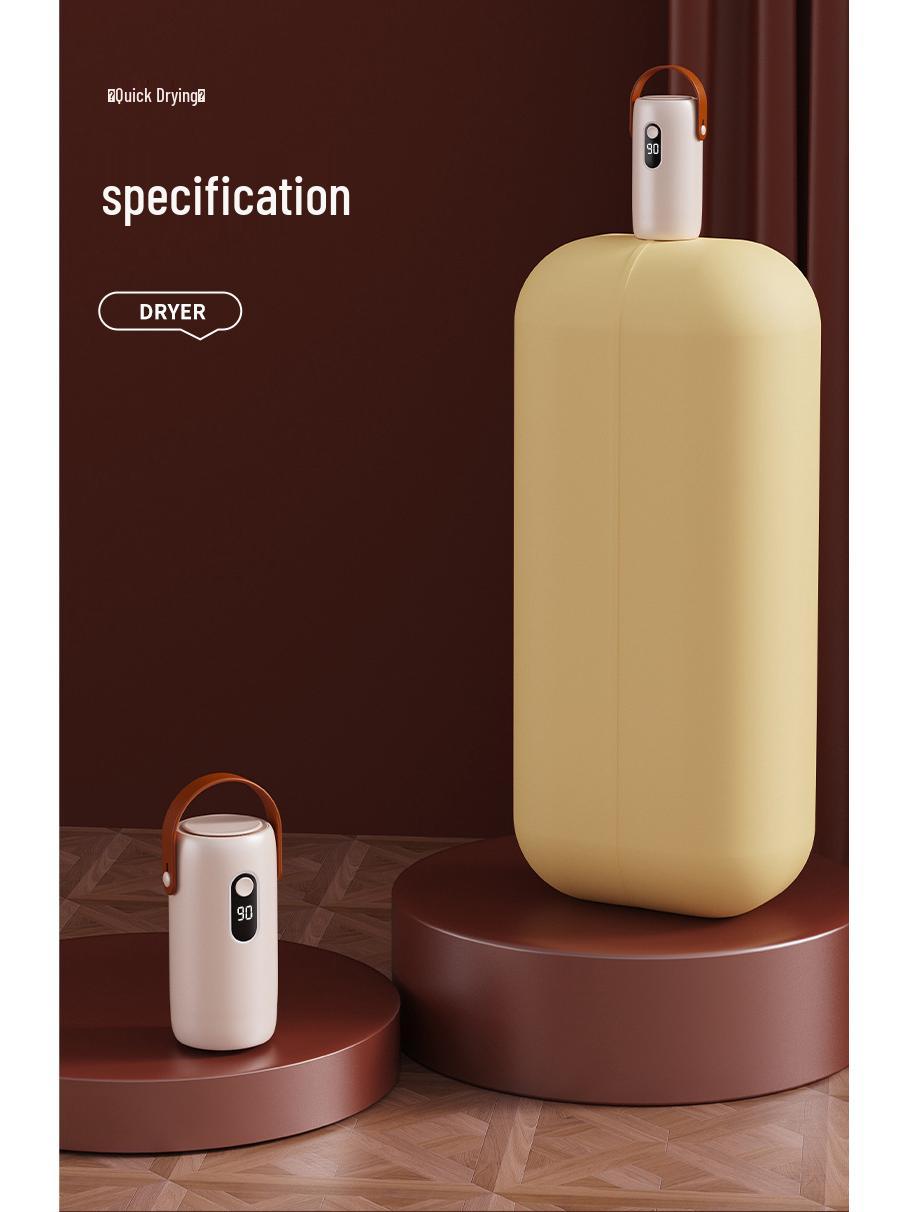 

Smart Foldable Mini Clothes Dryer for Quick & Convenient Baby Clothes Sterilization Chinese Standard білий/слонова кістка