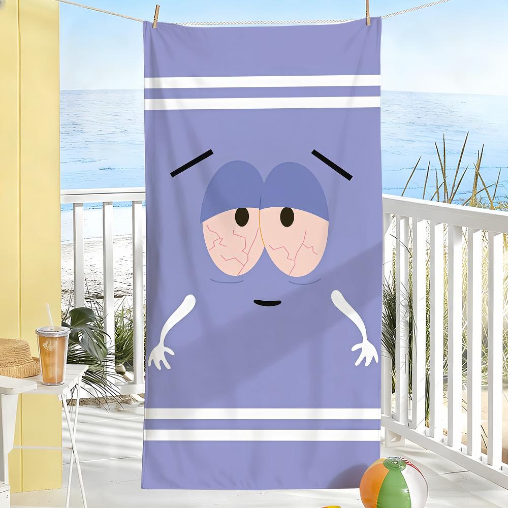 Cartoon Funny T-Towelie Towel Quick Drying Beach Towels Are Suitable For Swimming Pools Camping Yoga And The Gym